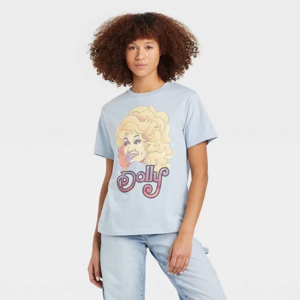 NWOT 2x women’s Solly Parton graphic T-shirt